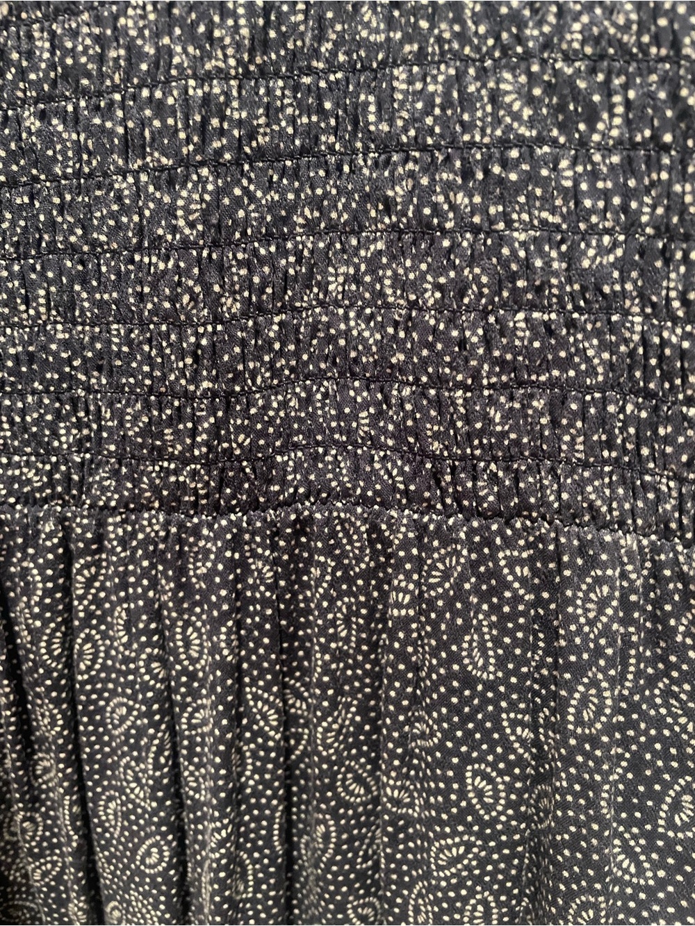Treasure & Bond Sleeveless Smocked Midi Dress in Heathered Blue - Picture 3 of 8